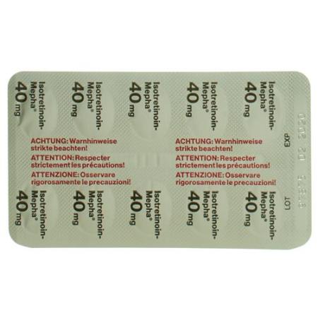 ISOTRETINOIN Mepha Solucaps 40 mg - PrimeCare Global