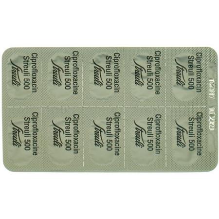 Ciprofloxacin Streuli 500 mg 20 filmtablets - PrimeCare Global