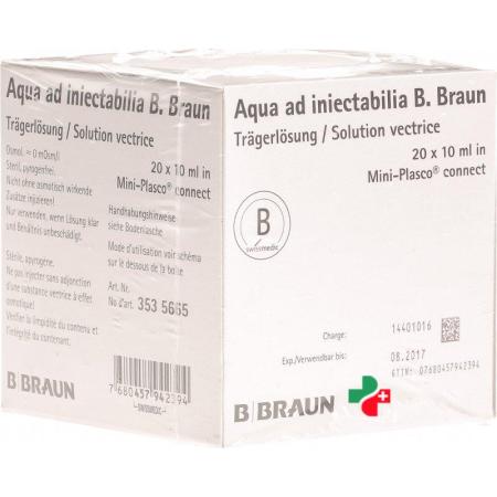 AQUA AD INJ Braun Inj L&ouml;s 10ml Minipl conn - PrimeCare Global