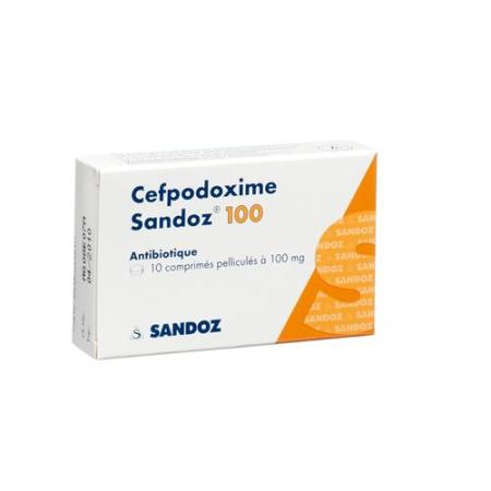 Cefpodoxim Sandoz 100 mg 20 filmtablets - PrimeCare Global