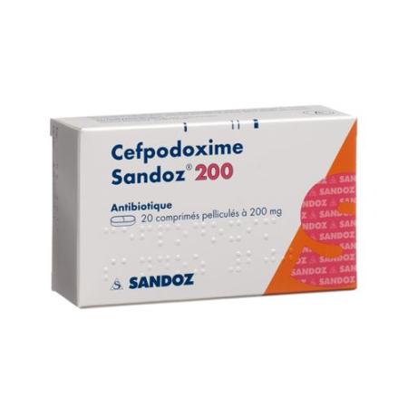 CEFPODOXIM Sandoz film tablets 200 mg - PrimeCare Global