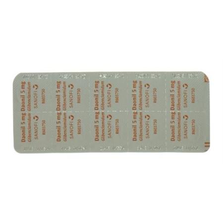 Daonil Tabl 5 mg 30 pcs - PrimeCare Global