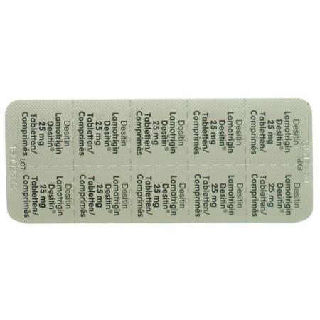 Lamotrigine Desitin Tabl 25 mg 50 pcs - PrimeCare Global