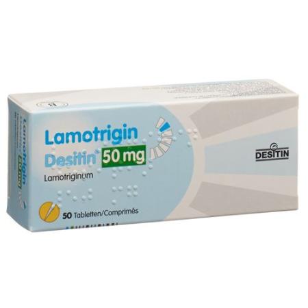 Lamotrigine Desitin Tabl 50 mg 50 pcs - PrimeCare Global