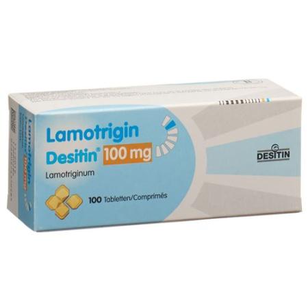 Lamotrigine Desitin Tabl 100 mg 100 pcs - PrimeCare Global