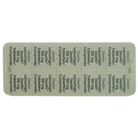 Lamotrigine Desitin Tabl 100 mg 100 pcs - PrimeCare Global