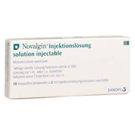 Novalgin Inj L&ouml;s 1 g/2ml i.m./i.v 10 amp 2 ml - PrimeCare Global
