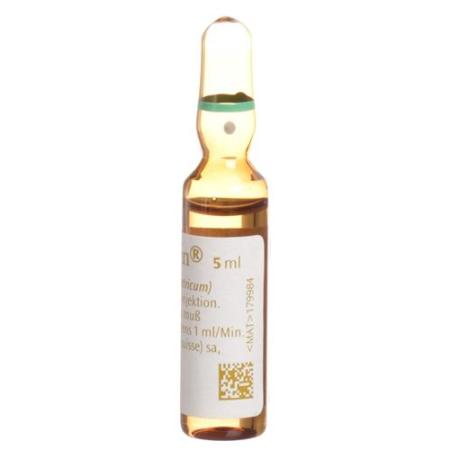 Novalgin Inj L&ouml;s 2.5 g/5ml i.m/i.v 5 amp 5 ml - PrimeCare Global