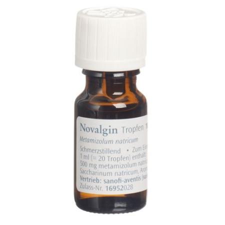 Novalgin drops 0.5 g/ml bottle 10 ml - PrimeCare Global