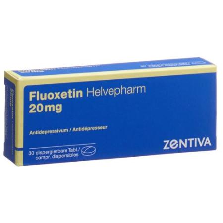 Fluoxetine Helvepharm Disp Tabl 20 mg 30 pcs - PrimeCare Global