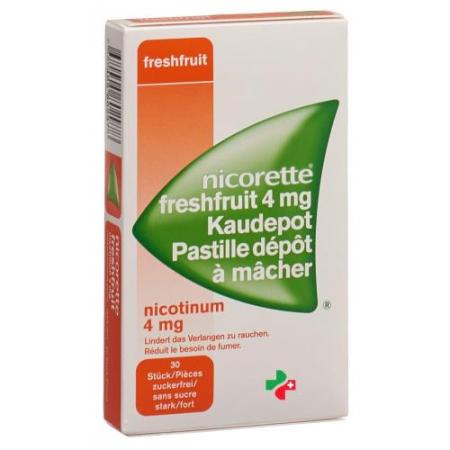 Nicorette Freshfruit 4 mg 30 Kaugummi - PrimeCare Global