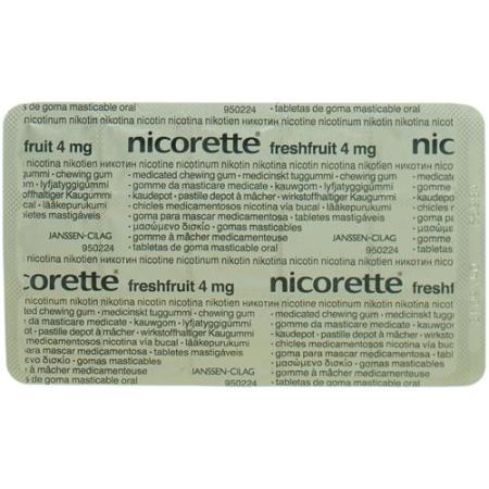 Nicorette Freshfruit chewable pods 4 mg 105 pcs - PrimeCare Global