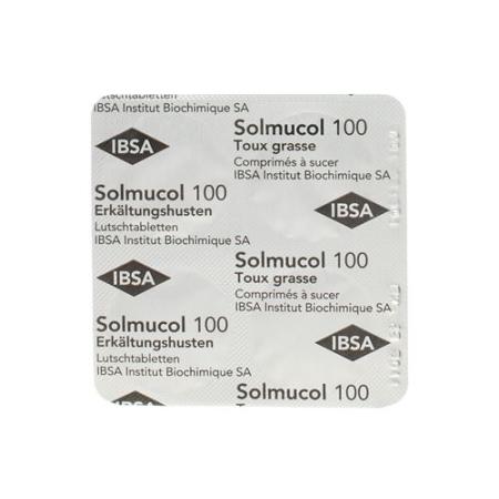 Solmucol cold cough lozenges 100 mg 24 pcs - PrimeCare Global