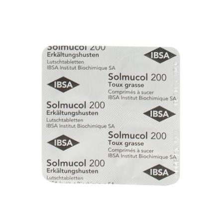 Solmucol cold cough lozenges 200 mg 40 pieces - PrimeCare Global