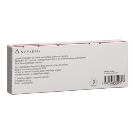 Galvus Tabl 50 mg 112 pcs - PrimeCare Global