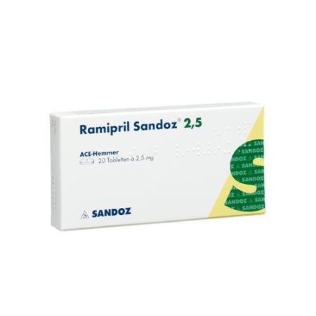 Ramipril Sandoz Tabl 2.5 mg 100 pcs - PrimeCare Global