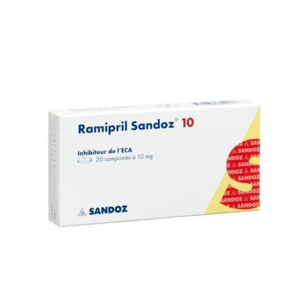 Ramipril Sandoz Tabl 10 mg 20 pcs - PrimeCare Global