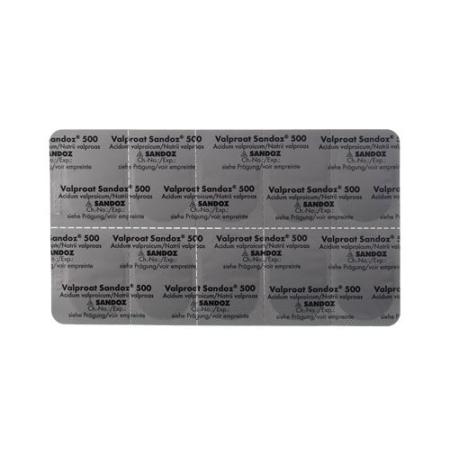 Valproate Sandoz Ret Tabl 500 mg 60 pcs - PrimeCare Global