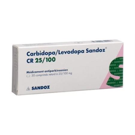 Carbidopa/Levodopa Sandoz CR Ret Tabl 25/100mg 30 pcs - PrimeCare Global