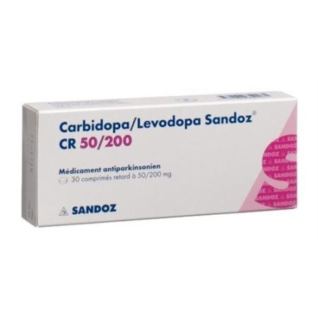 Carbidopa/Levodopa Sandoz CR Ret Tabl 50/200mg 30 pcs - PrimeCare Global