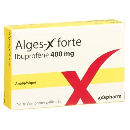 Alges-X Forte Filmtablet 400 mg 10 pcs - PrimeCare Global