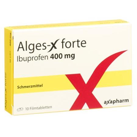 Alges-X Forte Filmtablet 400 mg 10 pcs - PrimeCare Global