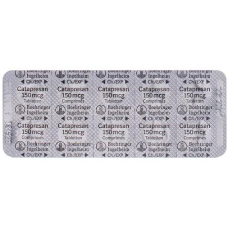 Catapresan Tabl 150 mcg 100 pcs - PrimeCare Global