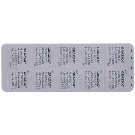 Grazax Oral Lyophilisate 75000 SQ-T 100 x 1 Dos - PrimeCare Global