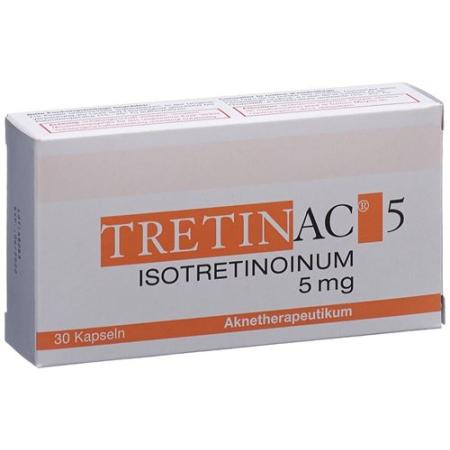 Tretinac Caps 5 mg 30 pcs - PrimeCare Global
