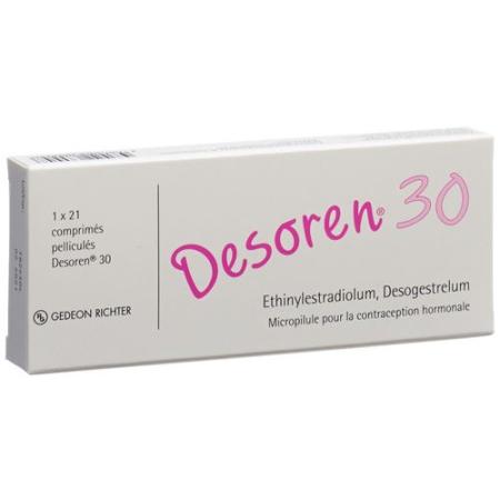 Desoren 30 film tablets 21 pcs - PrimeCare Global