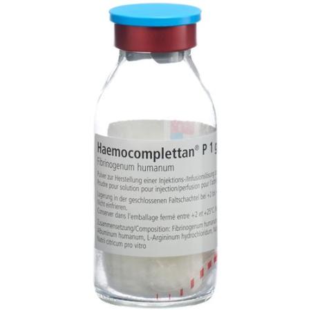 Haemocomplettan P dry sub 1 g i.v. bottle - PrimeCare Global