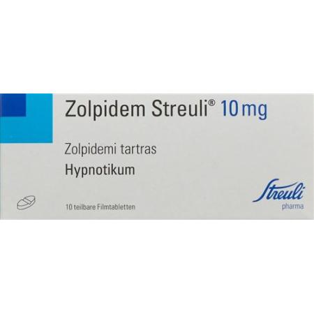 Zolpidem Streuli film tablets 10 mg 100 pcs - PrimeCare Global
