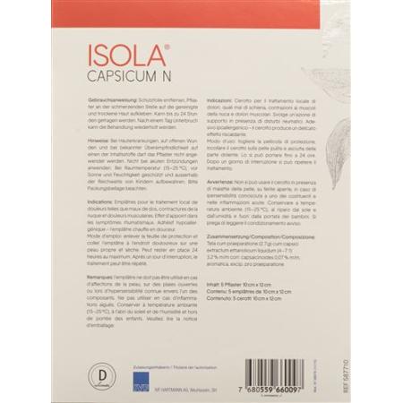 Isola Capsicum N Pfl 5 pcs - PrimeCare Global