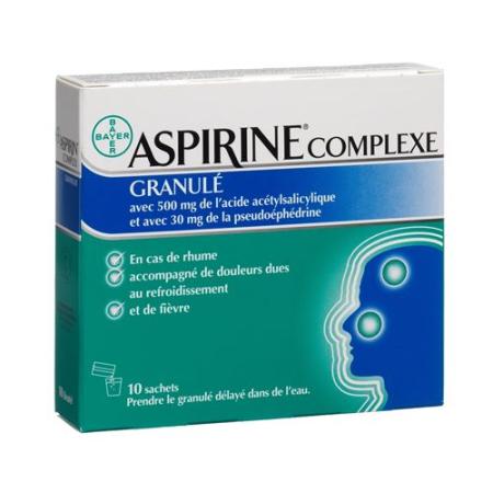 Aspirin Complex granules bag 10 pcs - PrimeCare Global