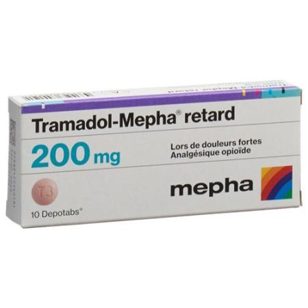 TRAMADOL Mepha retard Ret Tabl 200 mg - PrimeCare Global