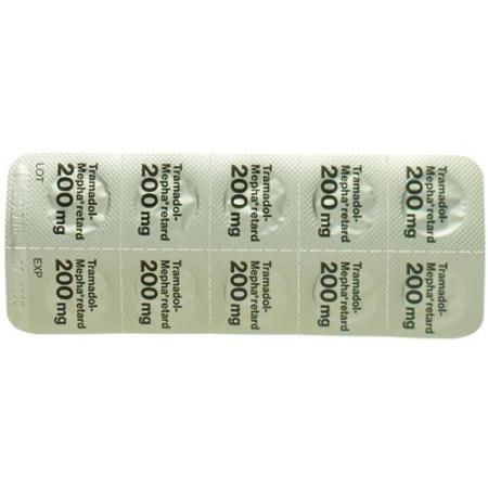 TRAMADOL Mepha retard Ret Tabl 200 mg - PrimeCare Global