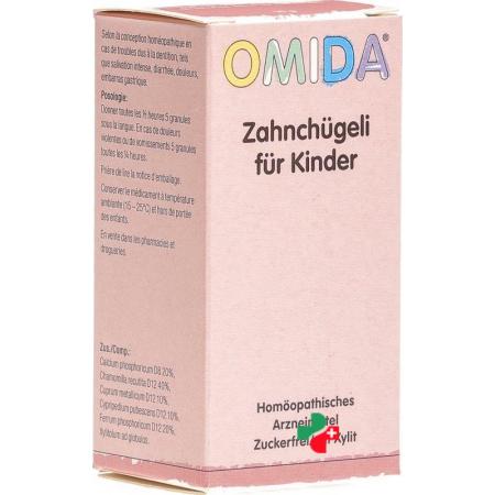 Omida Zahnc H&uuml;geli for children without sugar 10 g - PrimeCare Global