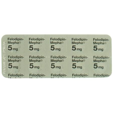 Felodipine-Mepha Depotabs 5 mg 100 pcs - PrimeCare Global