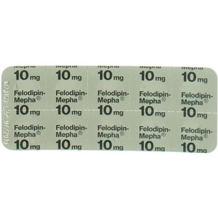 Felodipine-Mepha Depotabs 10 mg 20 pcs - PrimeCare Global