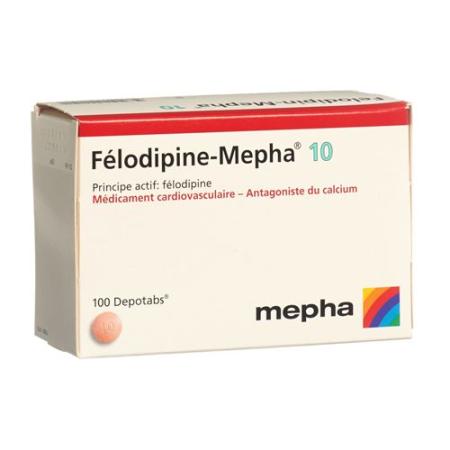 Felodipine-Mepha Depotabs 10 mg 100 pcs - PrimeCare Global