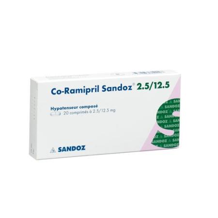 Co-Ramipril Sandoz 2.5/12.5 100 pcs - PrimeCare Global