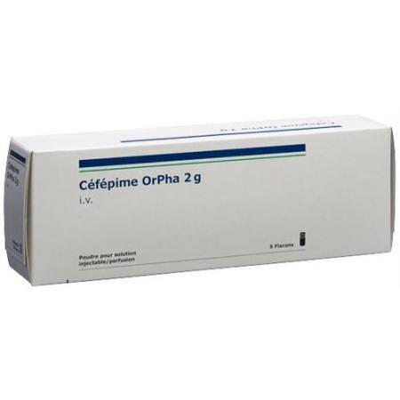 Cefepime Orpha Trockensubstanz 2 g 5 Durchstechflasche - PrimeCare Global