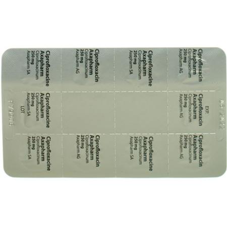 Ciprofloxacin Axapharm Filmtabl 250 mg 10 pcs - PrimeCare Global