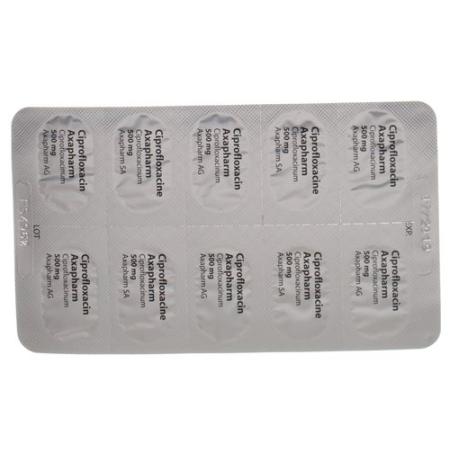 Ciprofloxacin Axapharm Filmtabl 500 mg 20 pcs - PrimeCare Global