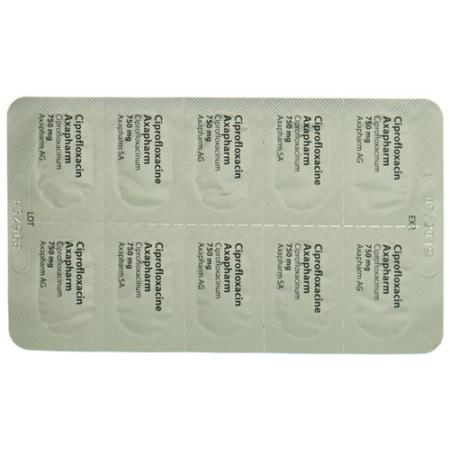 Ciprofloxacin Axapharm Filmtabl 750 mg 20 pcs - PrimeCare Global
