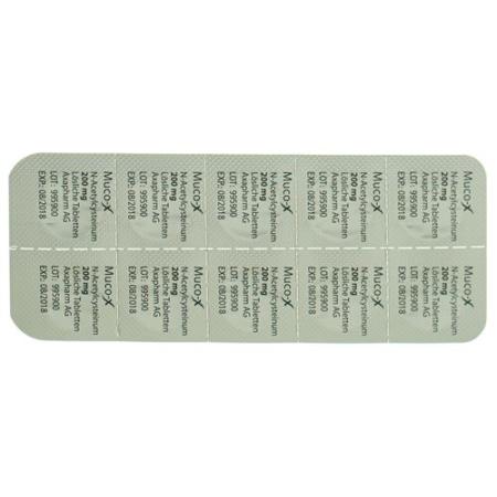 Muco-X Tabl 200 mg solubile 30 pcs - PrimeCare Global