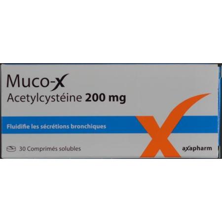 Muco-X Tabl 200 mg solubile 30 pcs - PrimeCare Global