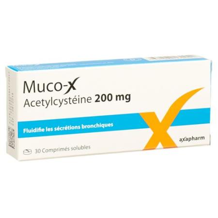 Muco-X Tabl 200 mg solubile 30 pcs - PrimeCare Global