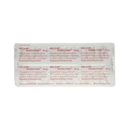 REQUIP Modutab film tablets 8 mg - PrimeCare Global