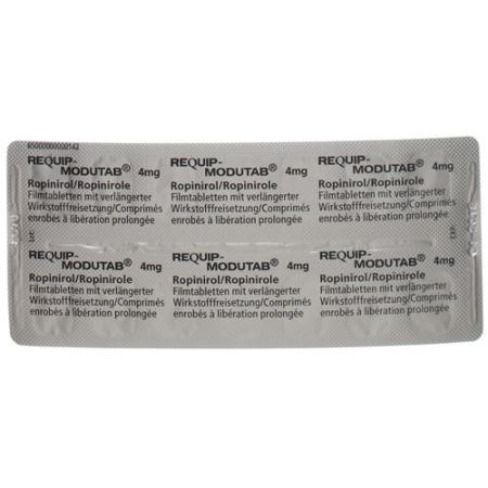 REQUIP Modutab film tablets 4 mg - PrimeCare Global